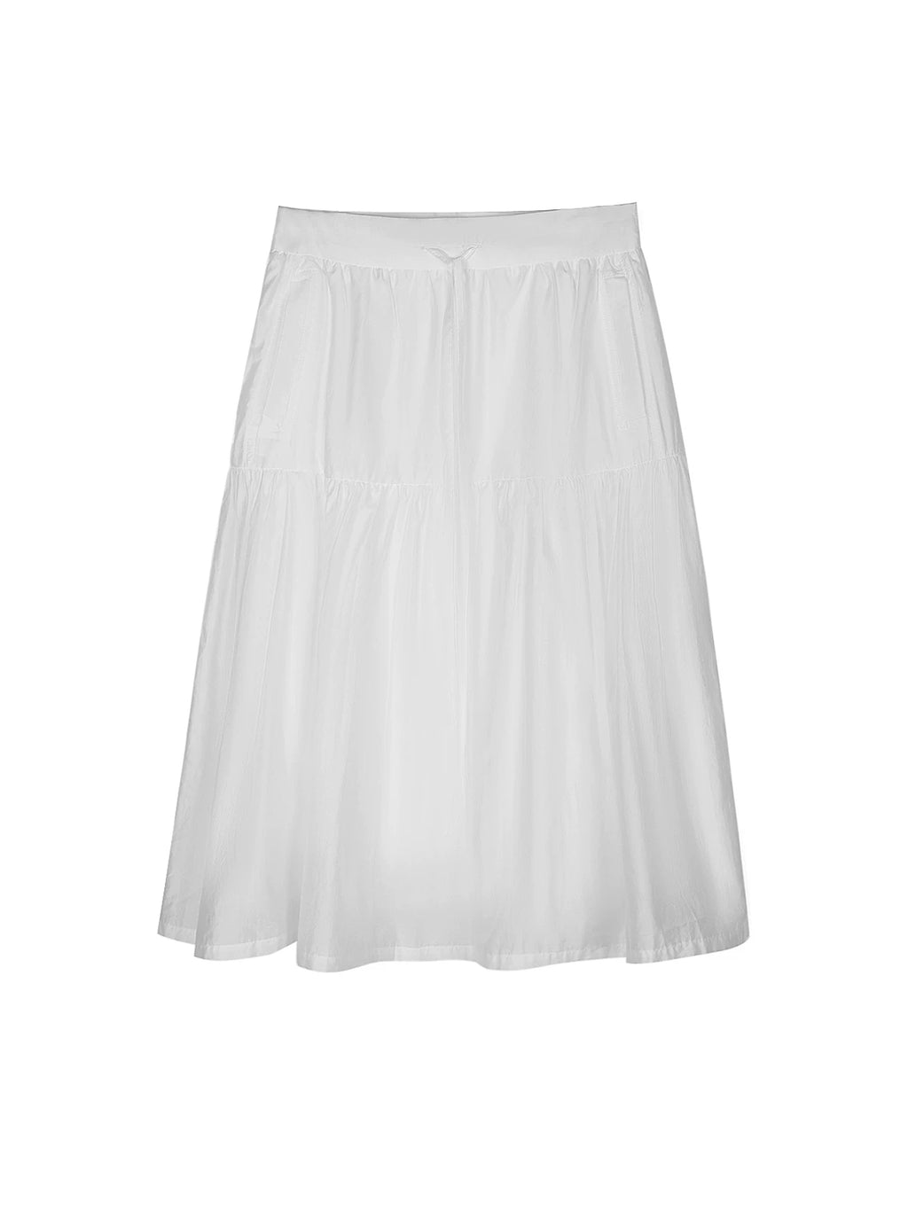 XUJING High Waist and Thin Versatile Medium and Long Dress