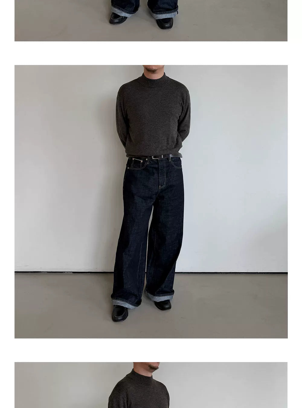 Anniehall Casual Wide Leg Jeans