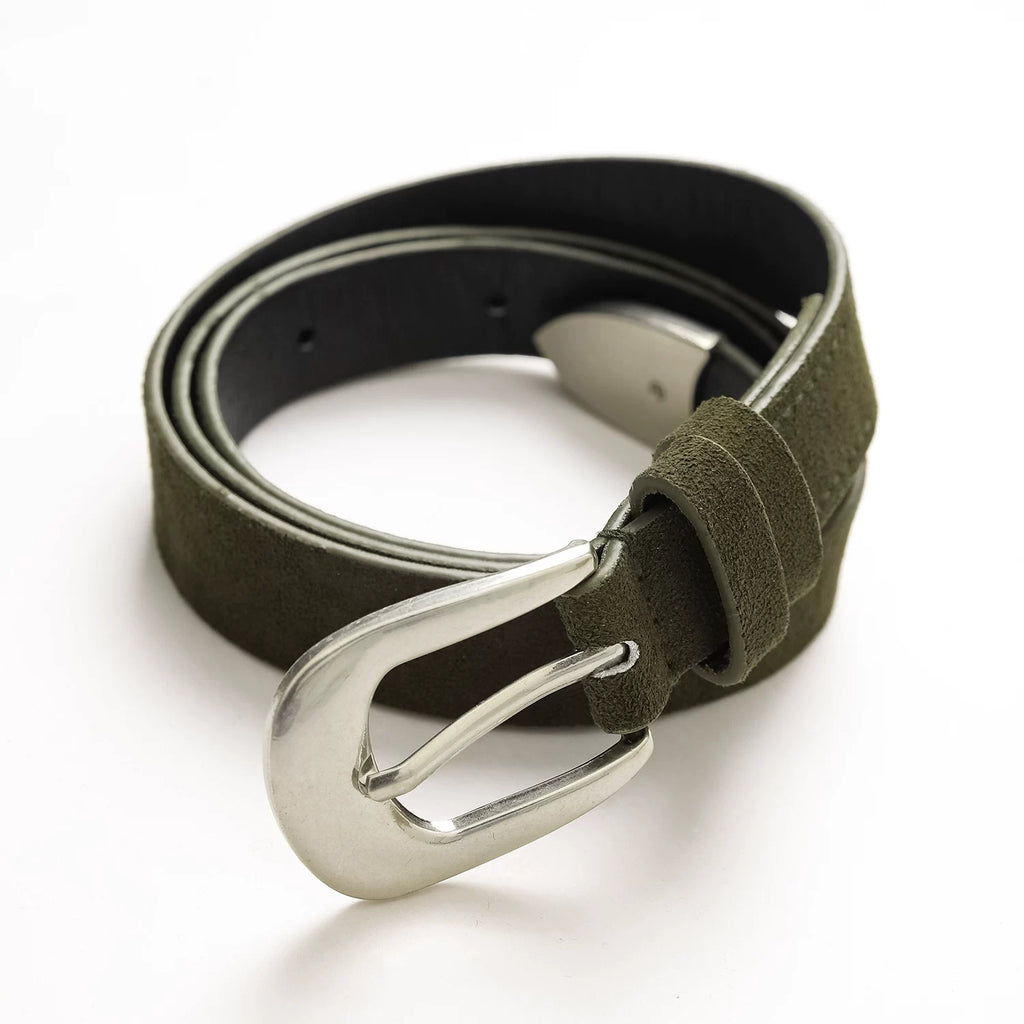 LR Suede First Cowhide Belt