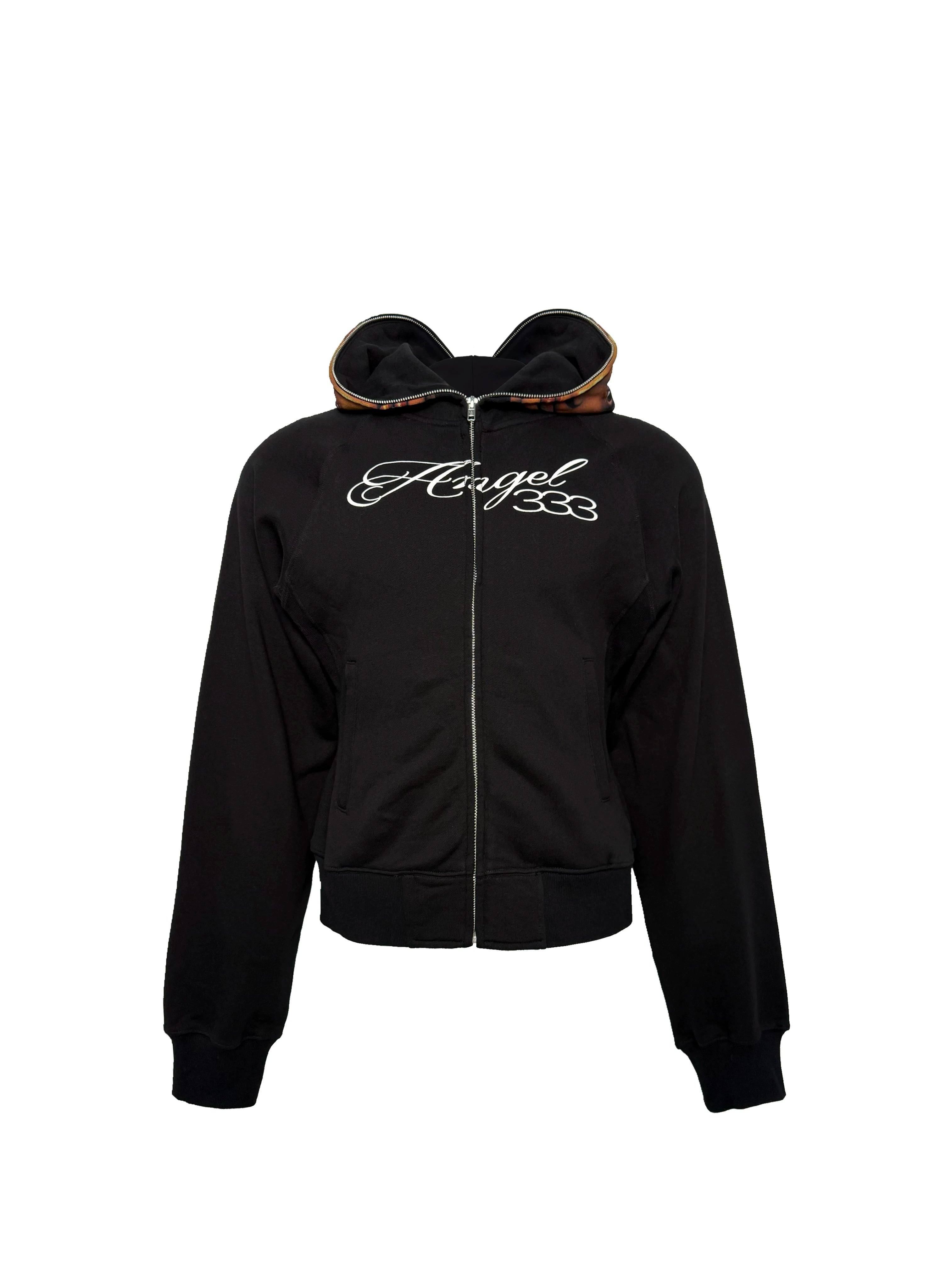 PCCVISION Hooded Cardigan Waist Jacket