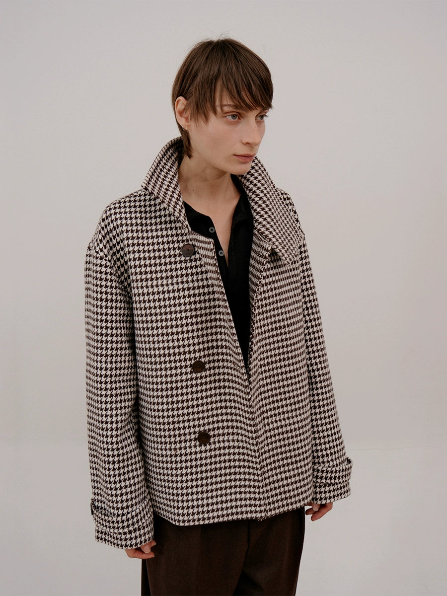 COLN Thousand Birds Short Coat Jacket