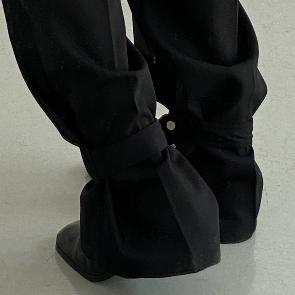 COLN Casual Pants Button Suit Pants