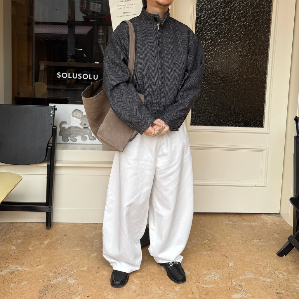 Anniehall Loose Twill Jeans