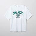 SPAO Korean Style Men's Simple Round Neck Printed T-shirt SPRPF24C51