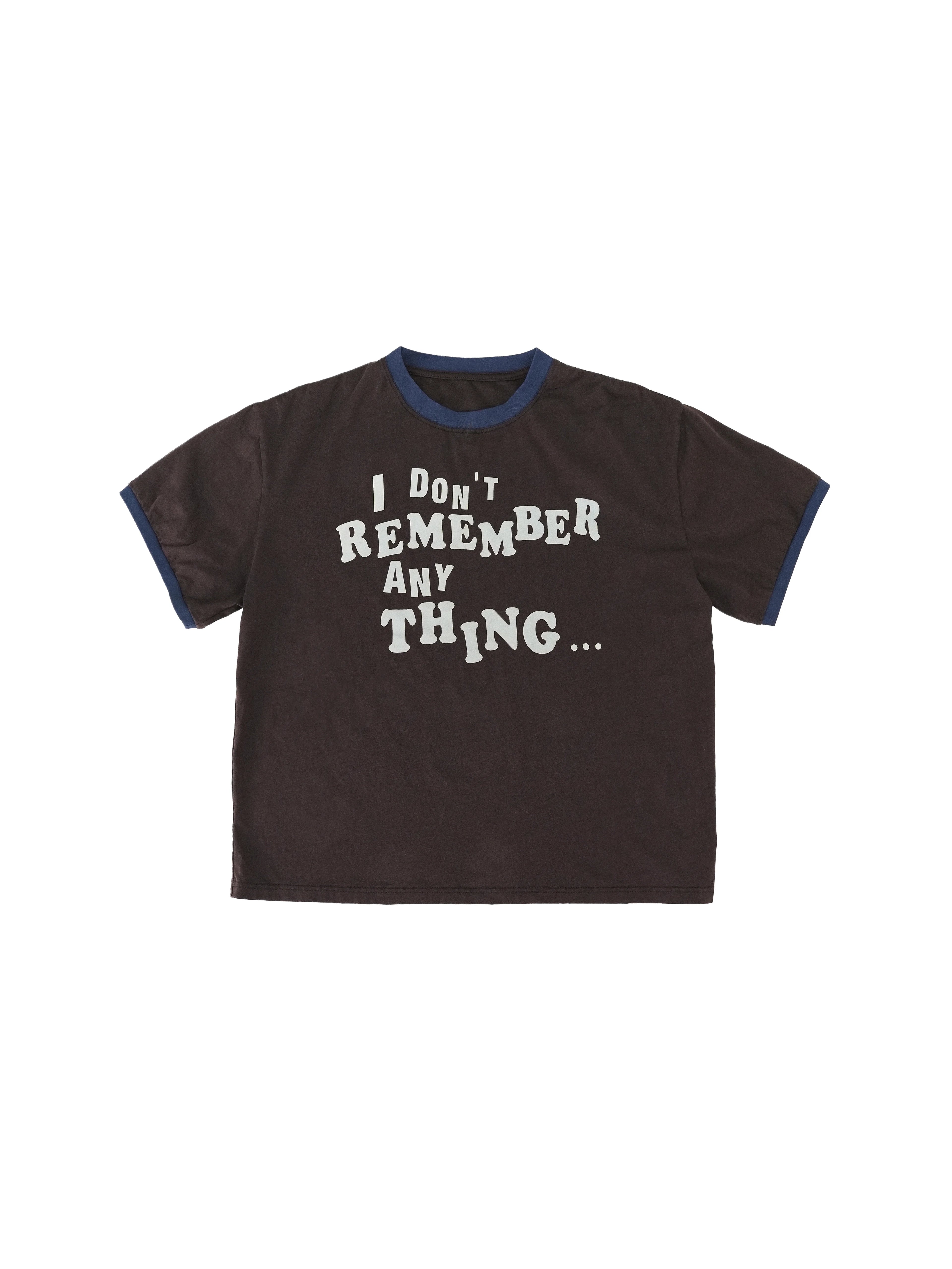 LIBERAFIT Contrasting Letter Print Casual Tee