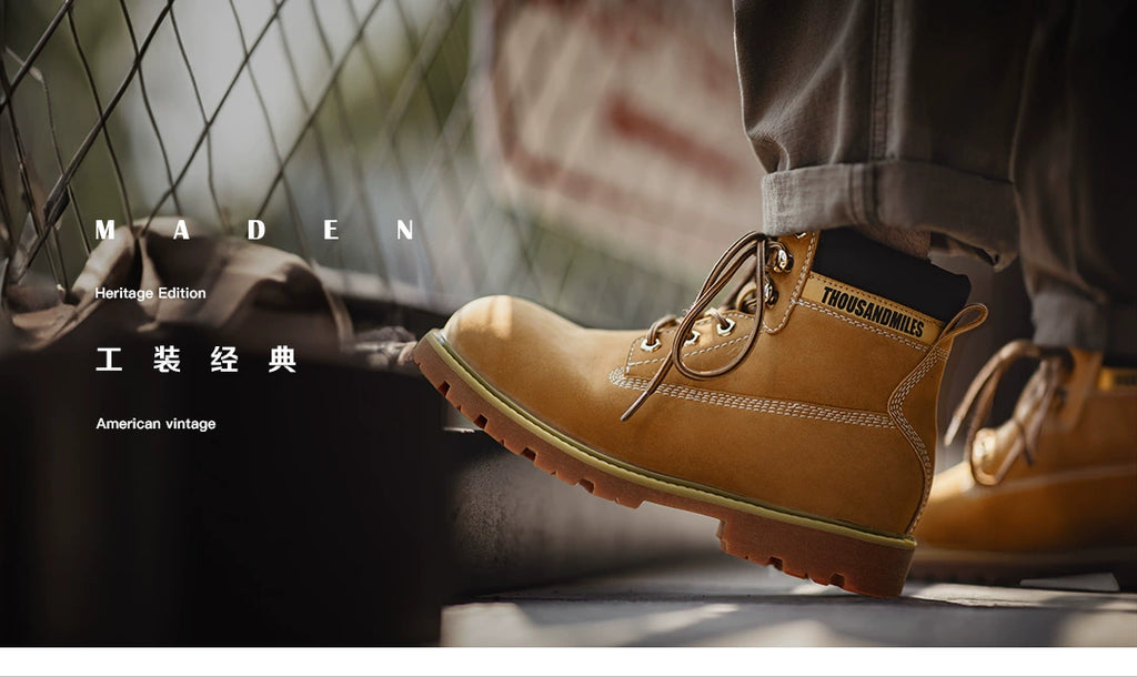 Maden Classic Medium British Martin Boots