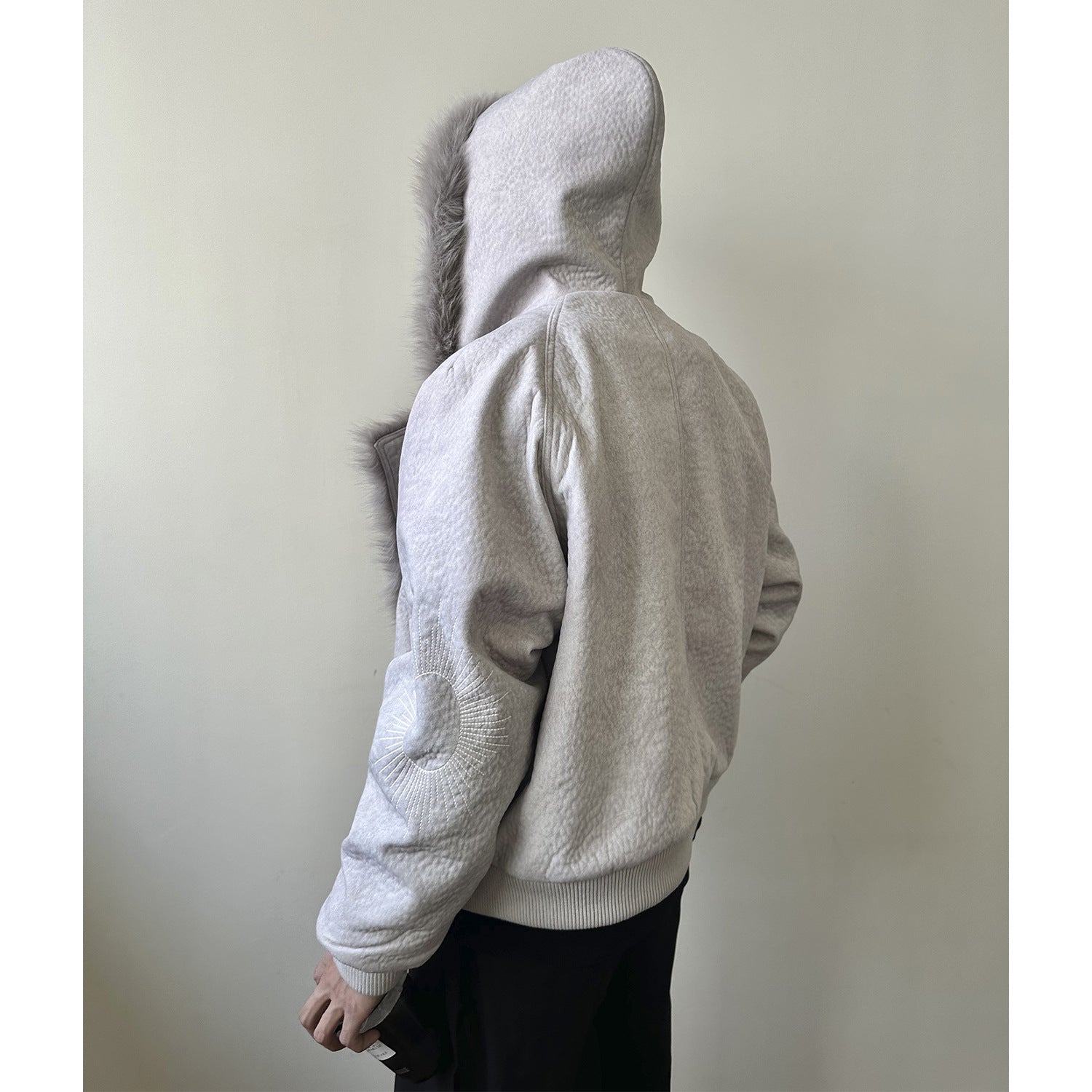 EME Thickened Thermal Seat Mountain Carving Retro Jacket