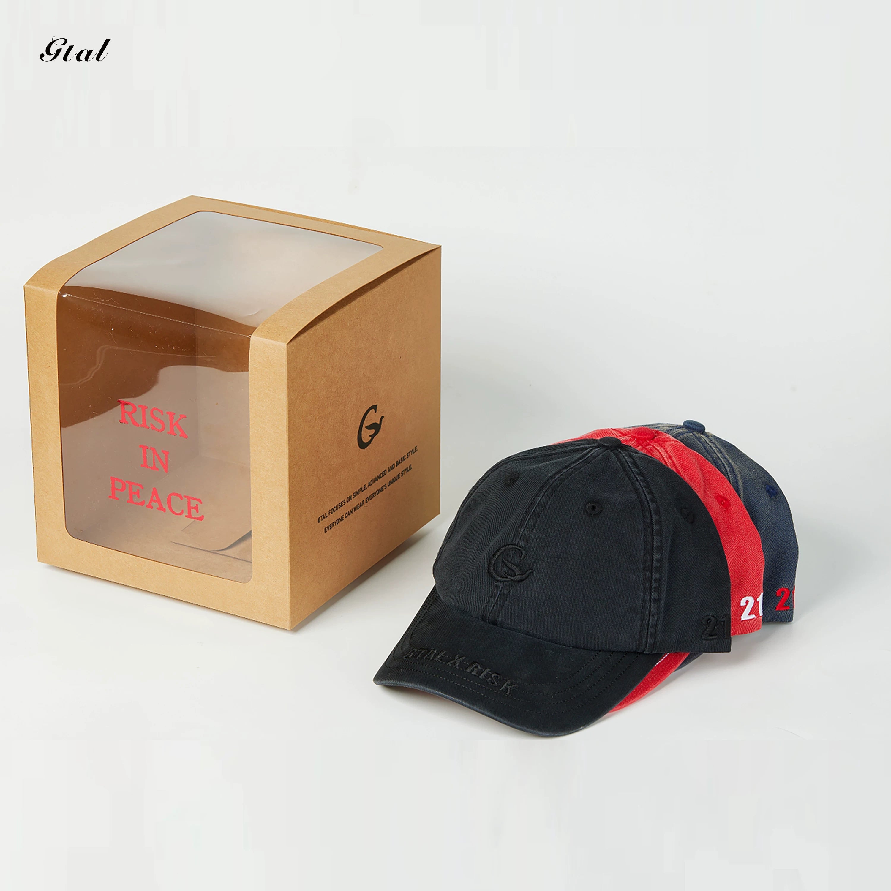 GTAL Casual Soft Top Embroidered Hat