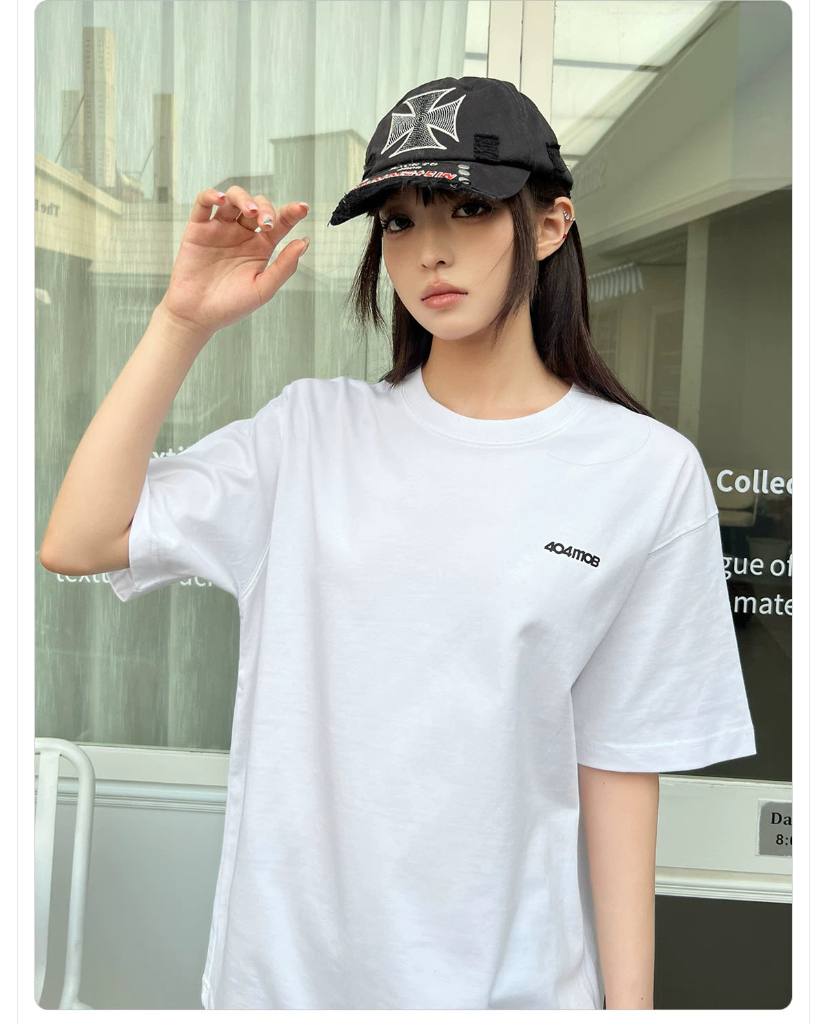 404MOB Simple Casual Versatile Tee