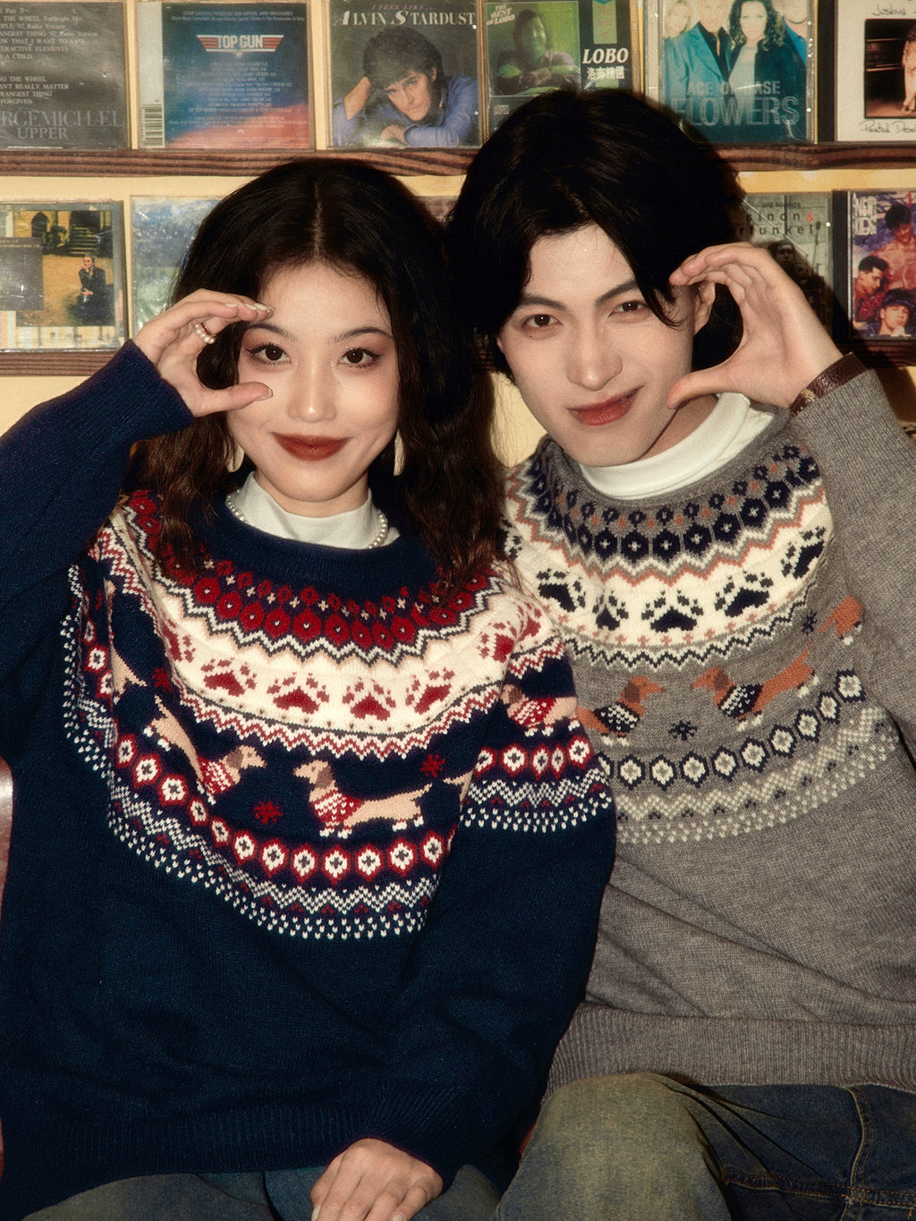 ALOHA Vintage Lazy Sweater