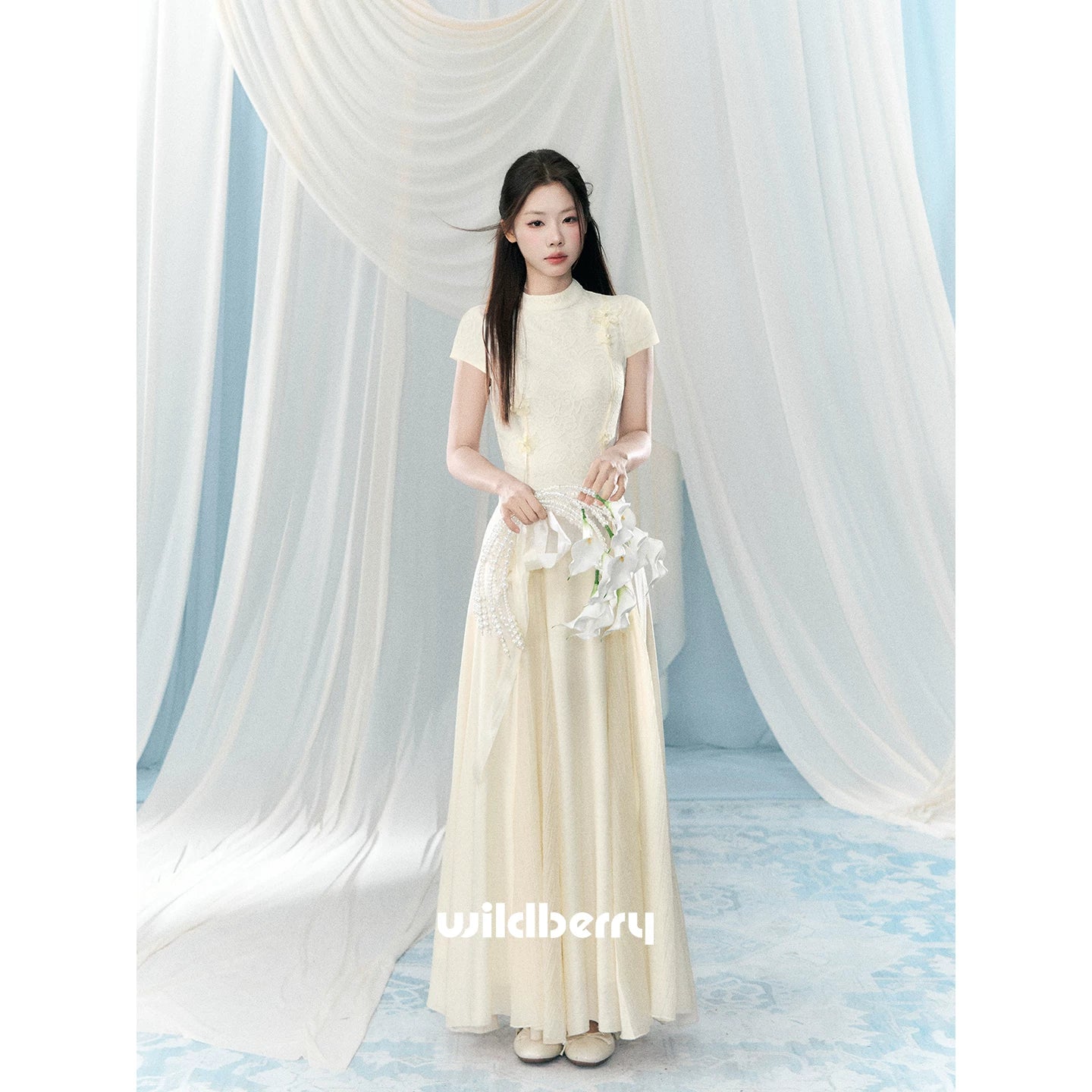 Wildberry Lace Patchwork Dress