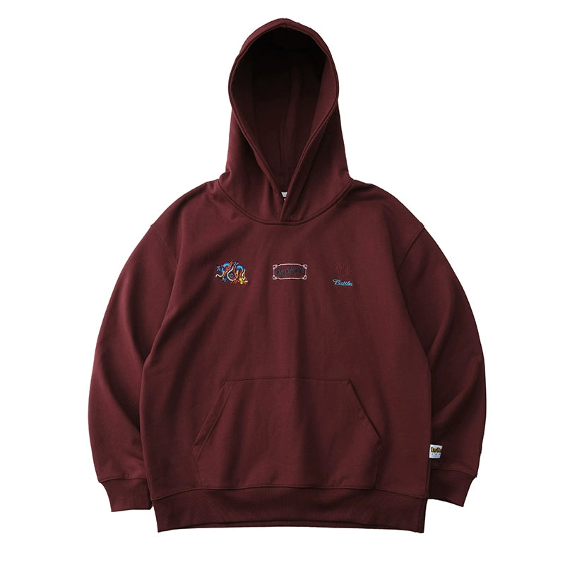 Battles Year of The Dragon Limited Embroidery Hooded Sweater