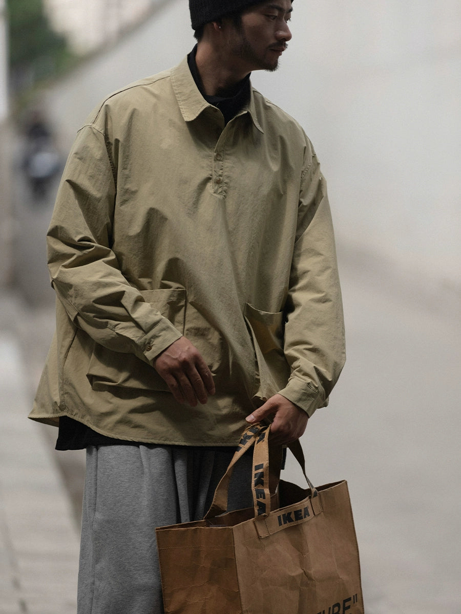 NOEARS Vintage Lapel Shirt