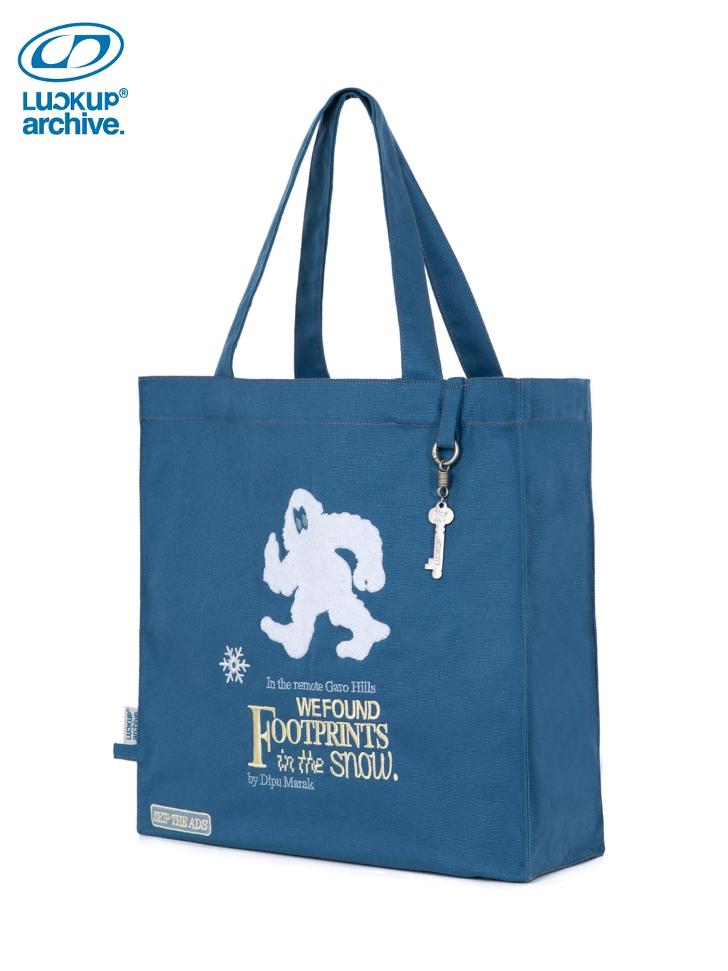 LUCKUP Towel Embroidered Canvas Hand-held Shoulder Bag