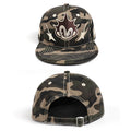 DND4DES Hip Hop Versatile Three-dimensional Embroidery Embroidery Camouflage Baseball Cap
