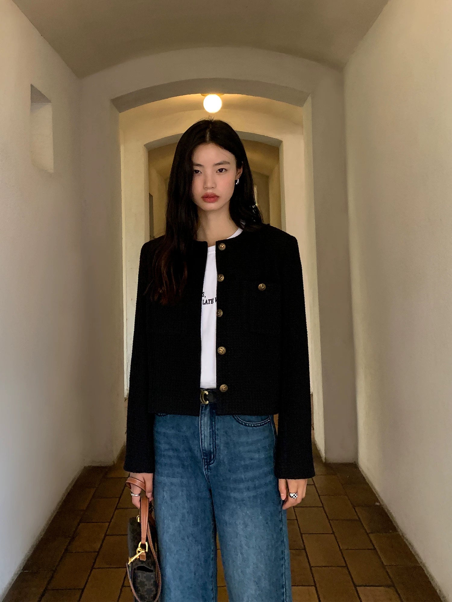 Pusumede Premium Skinny Versatile Temperament Jacket