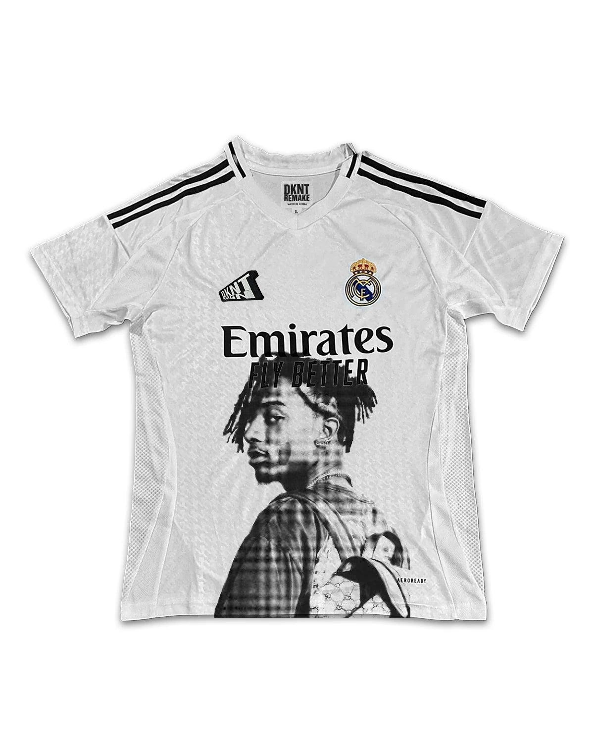 KANYE Portrait Print Casual Versatile Tee