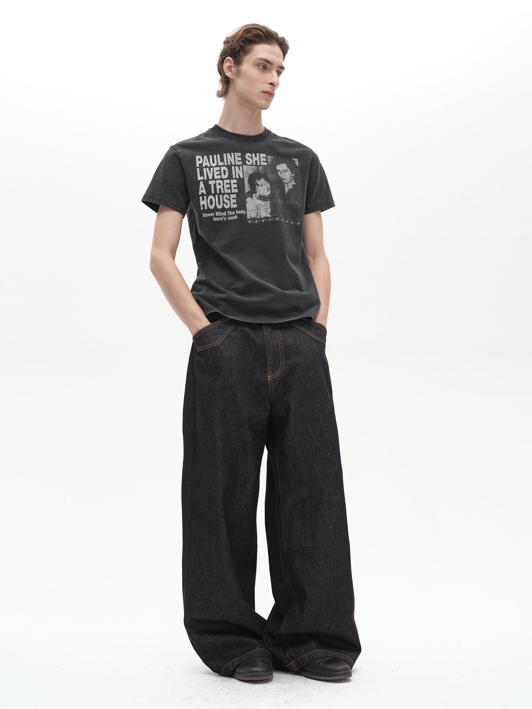 POH Skin-friendly Breathable Casual Tee