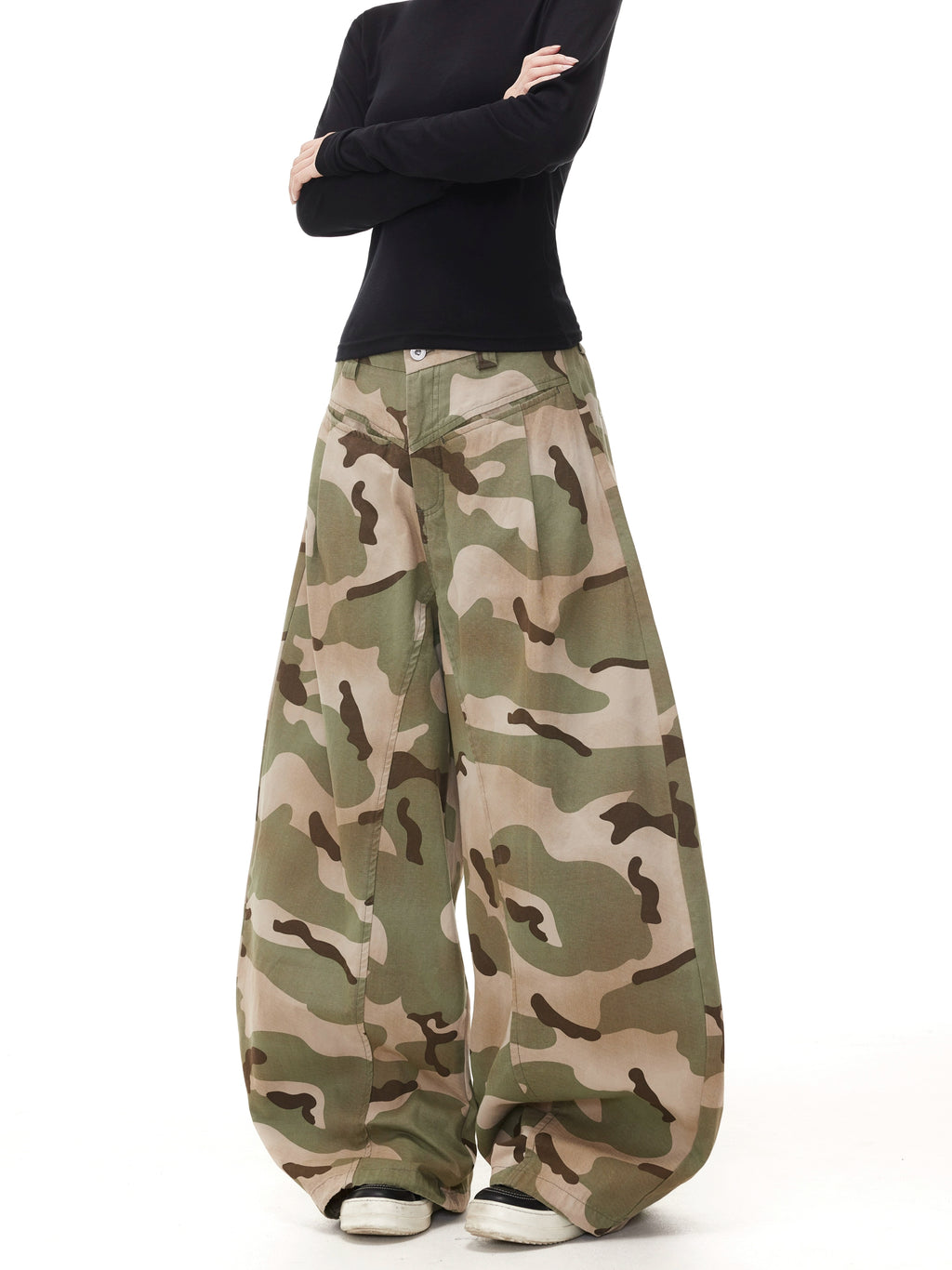 BTSG Pleated Camouflage Scimitar Overalls