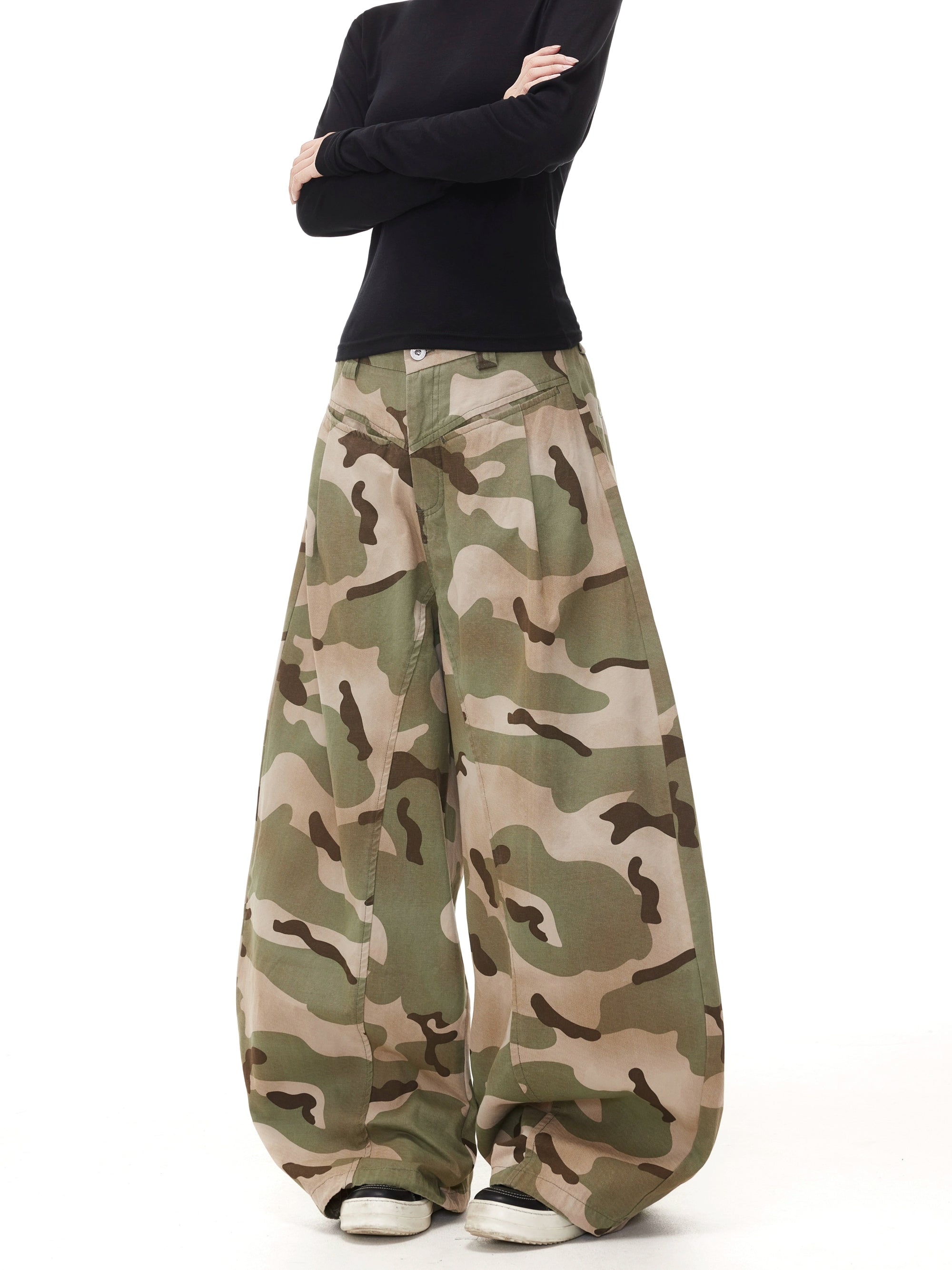 BTSG Pleated Camouflage Scimitar Overalls
