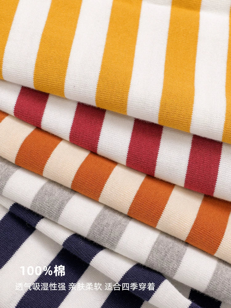 CULTUM Retro Sport Wide Striped Tee