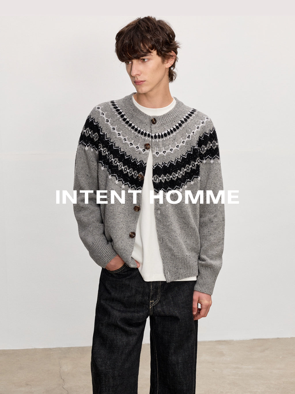 INTENT Casual Warm Cardigan Sweater
