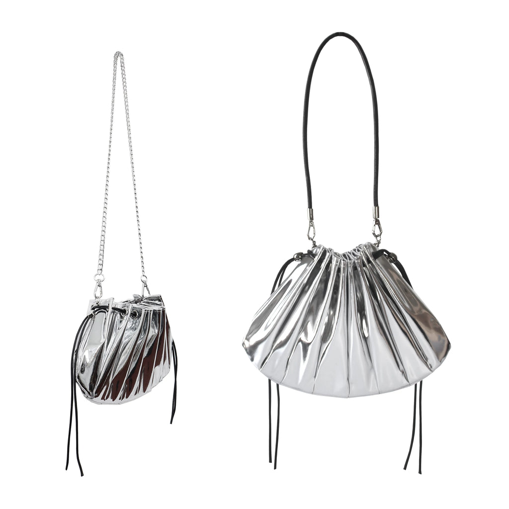 Heelwood Pleated Armpit Messenger Bag