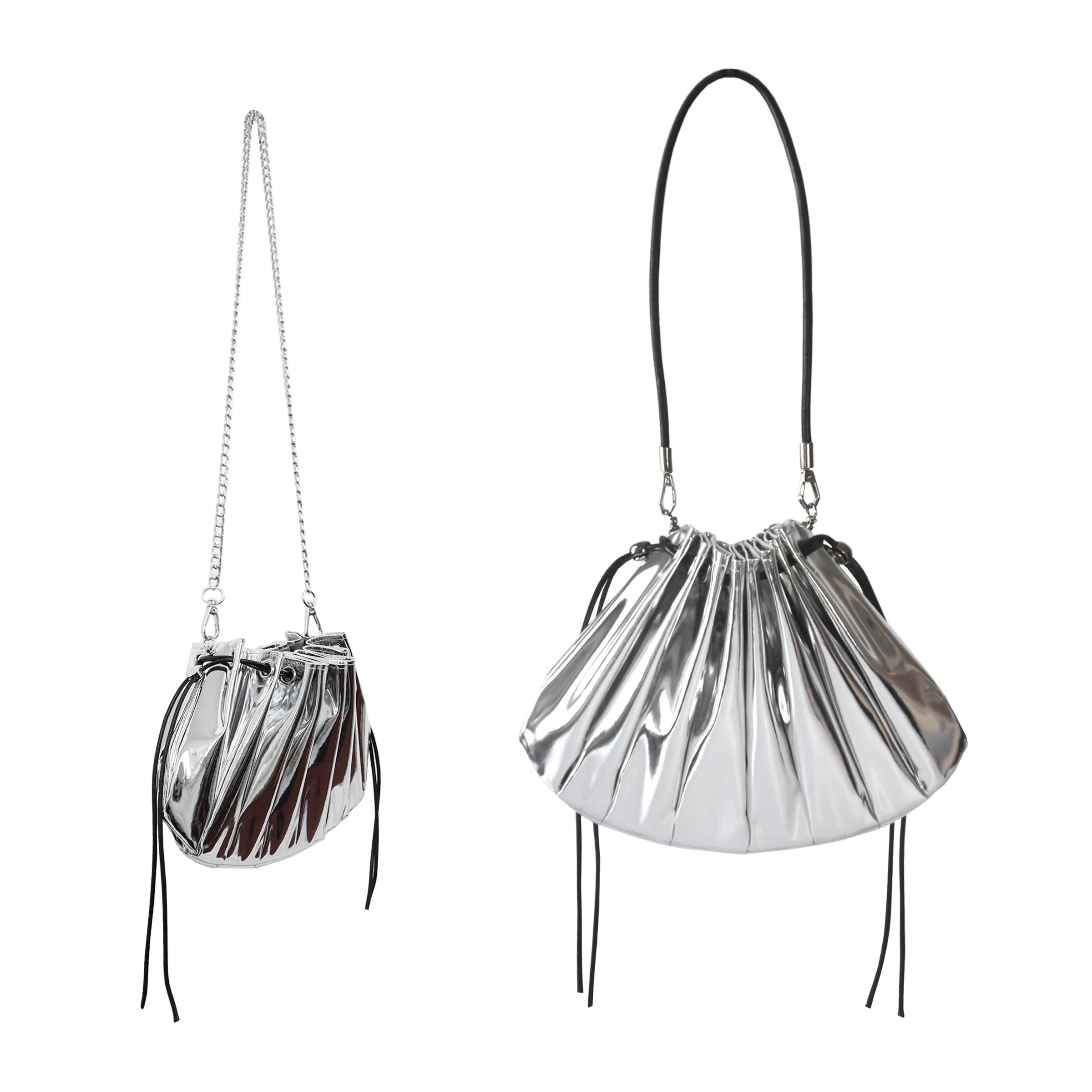 Heelwood Pleated Armpit Messenger Bag