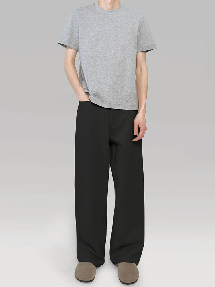 (Clearance) PLUS NO LOGO Casual Versatile Cool Tee