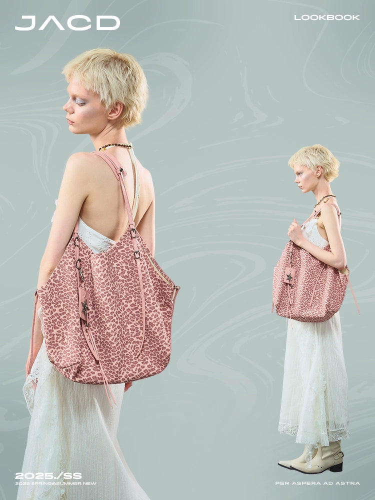 JACD Free Wild Leopard Tote Bag