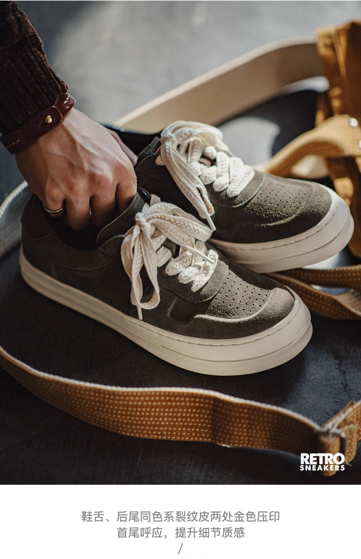 Madden thick-soled upturned leather board shoes