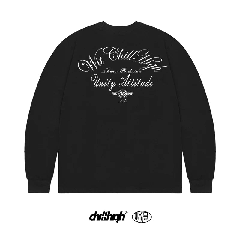 ChillHigh Crew Neck Foundation Loose Long Sleeves