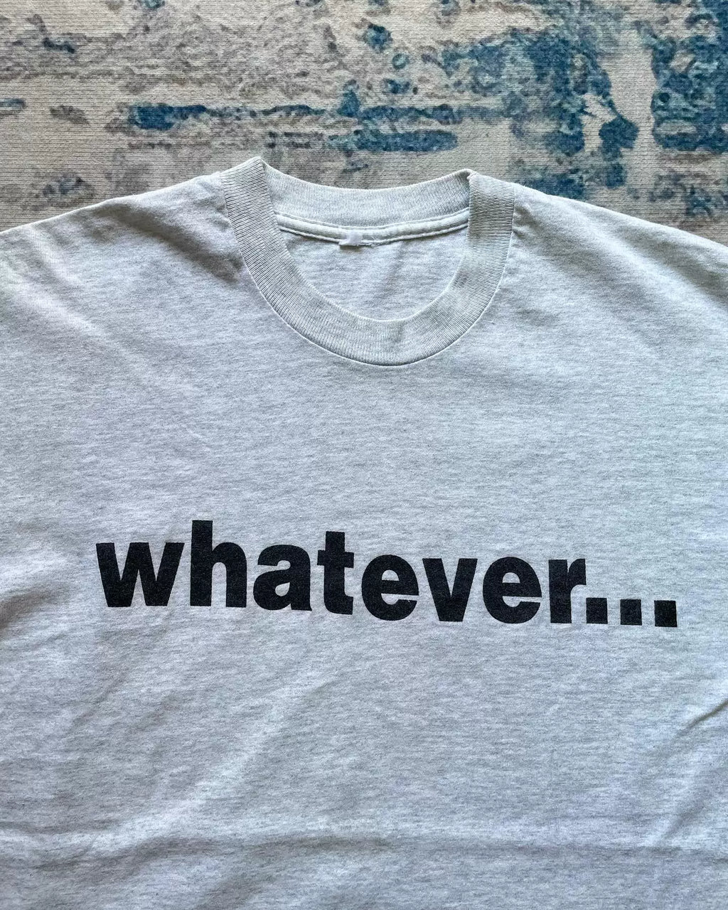 Wang Youbing Lazy Minimalist Loose Tee