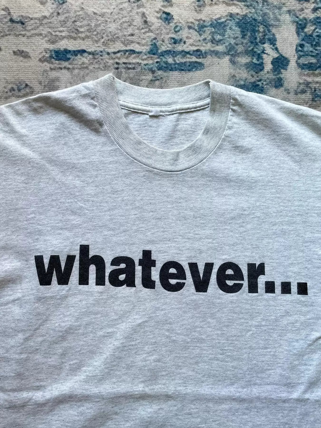Wang Youbing Lazy Minimalist Loose Tee
