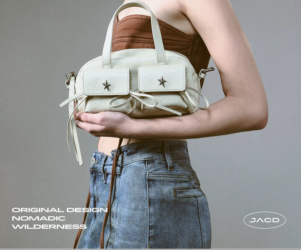 JACD Crossbody Hand Underarm Boston Bag