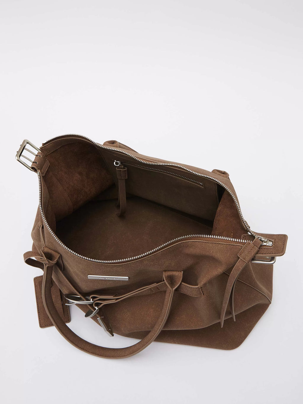 TAICHIISM Hand Bag Dual-purpose Buckle Suede Tote Bag
