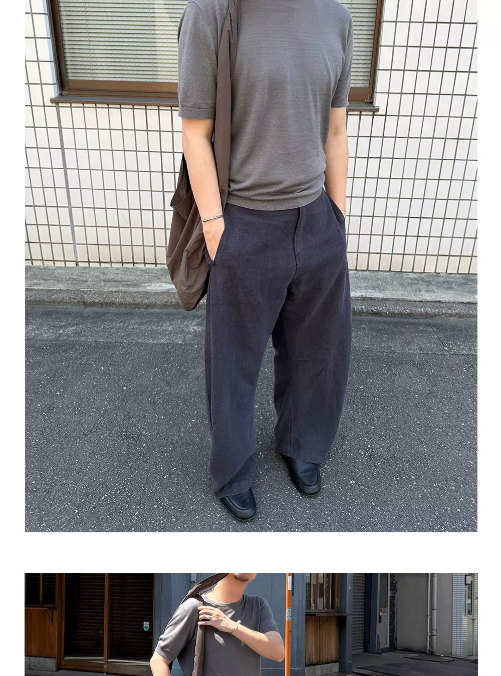Anniehall Vintage Anti-Wrinkle Scimitar Pants