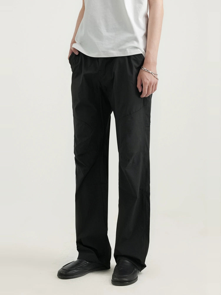 NO LOGO Splicing Quick-drying Multi-pocket Soft Shell Pants