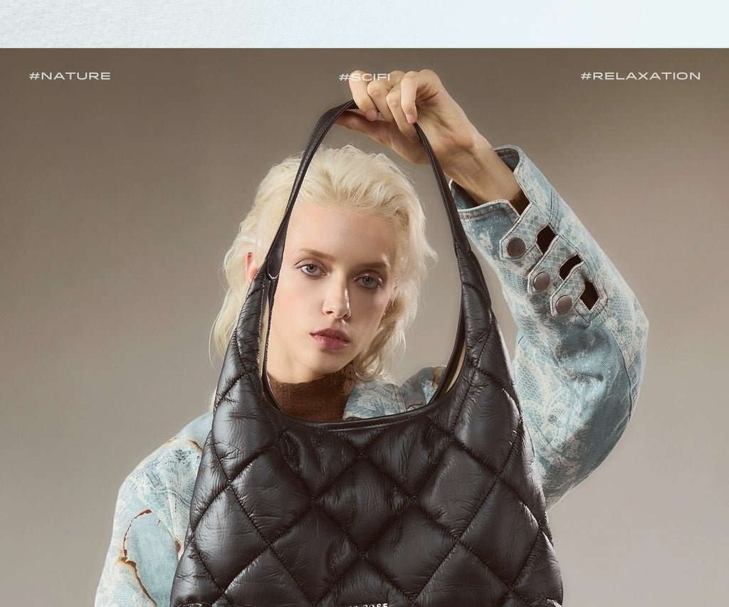 JACD Large Capacity Casual Pendant Shoulder Bag