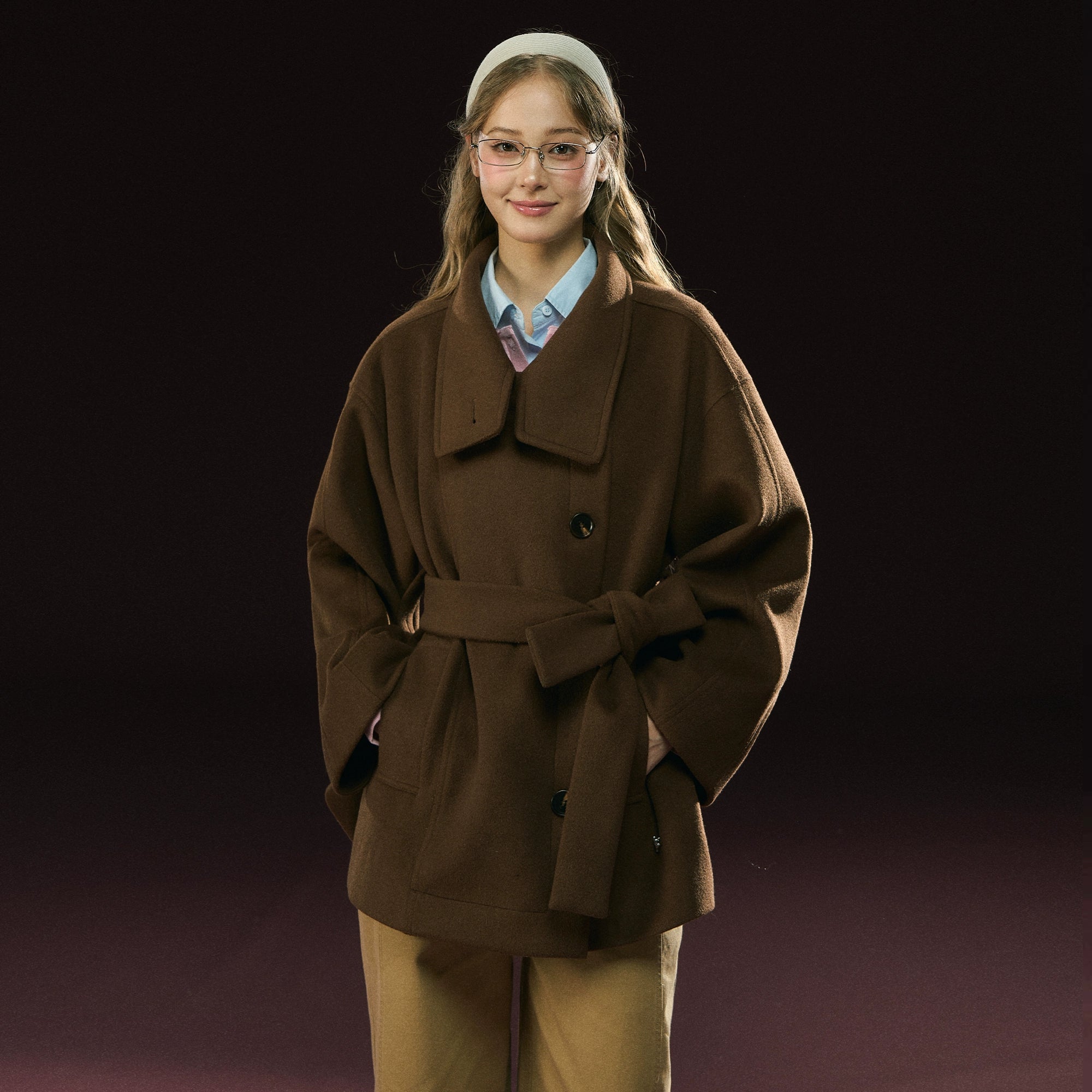 Ariseism Vintage Premium Medium and Long Wool Jacket