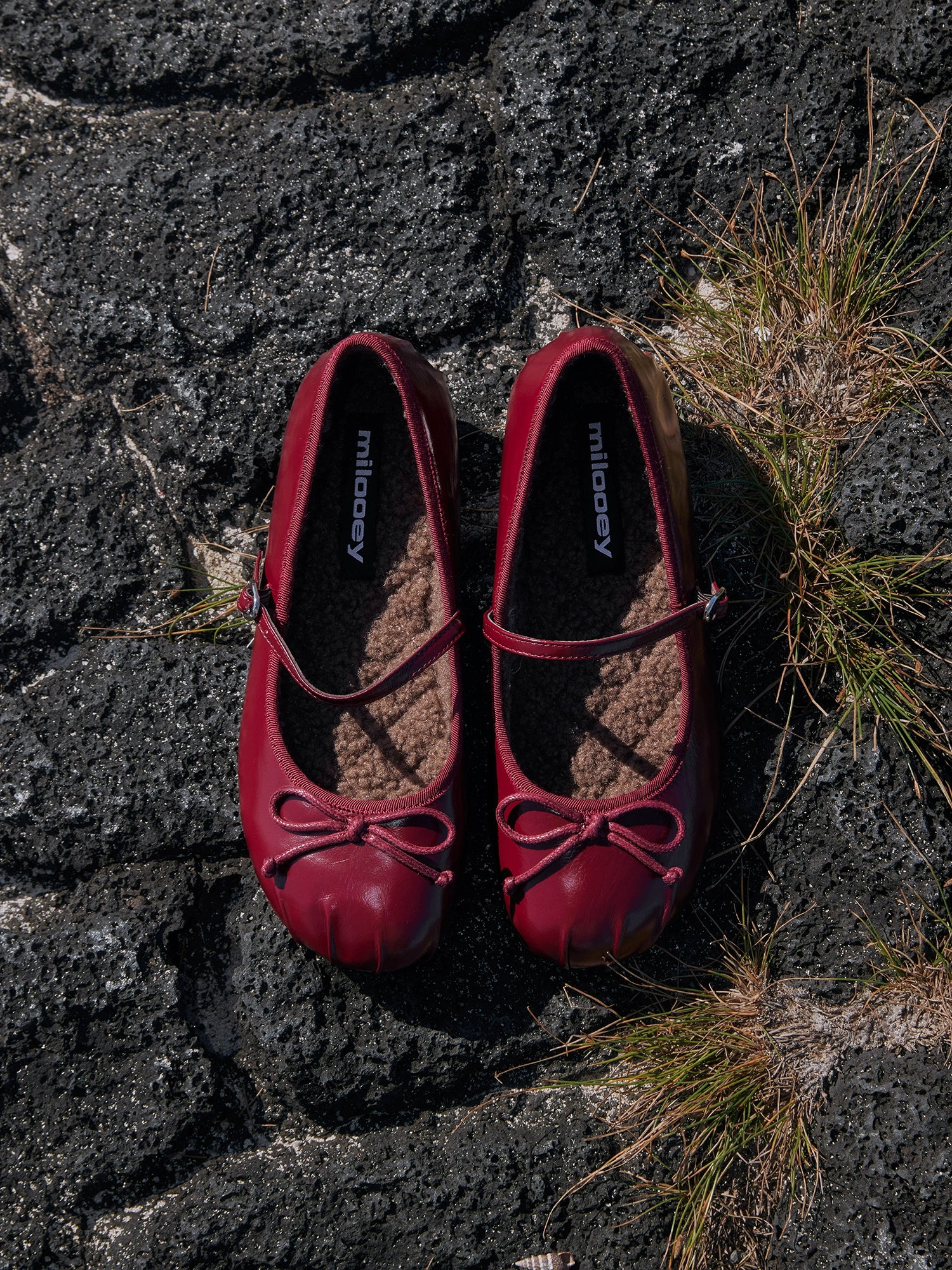 Milooey Small Fragrant Breeze Plush Inner Heightened Mary Jane Single Shoe