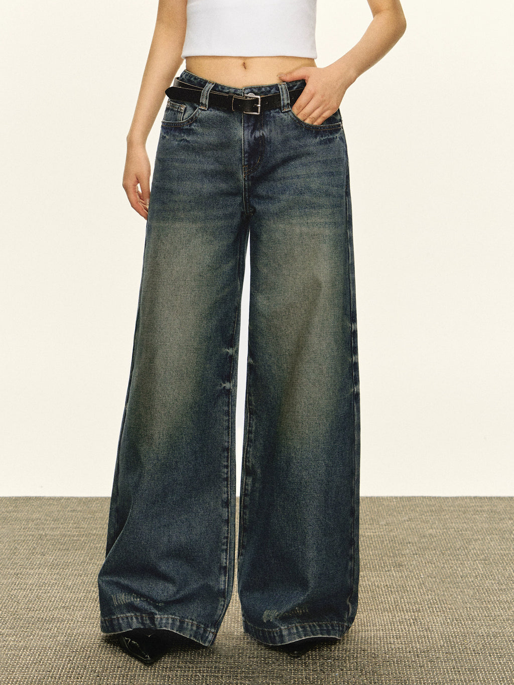 Ariseism Vintage Washed Jeans