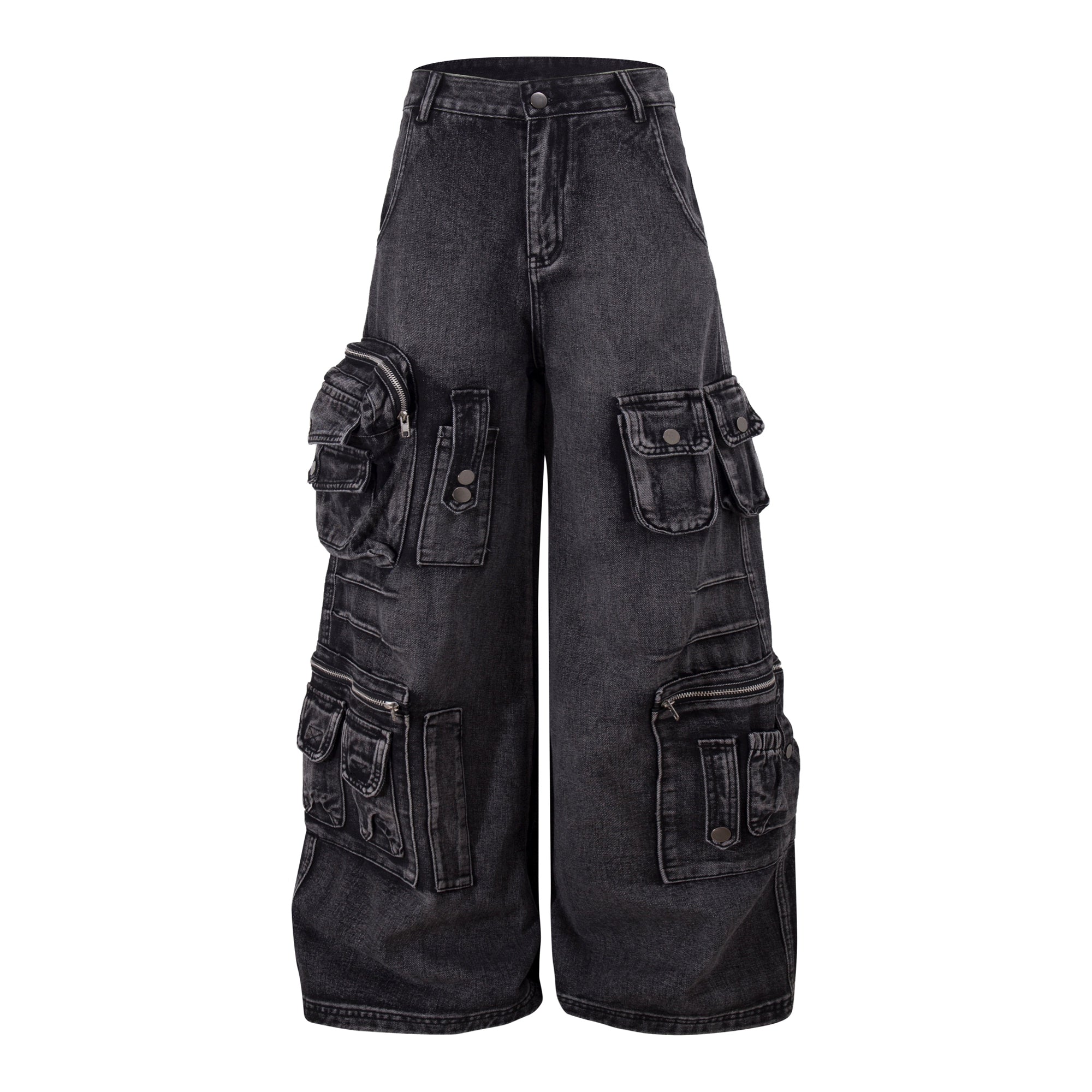 BLACKLISTS Old Multi-pocket Tooling Jeans