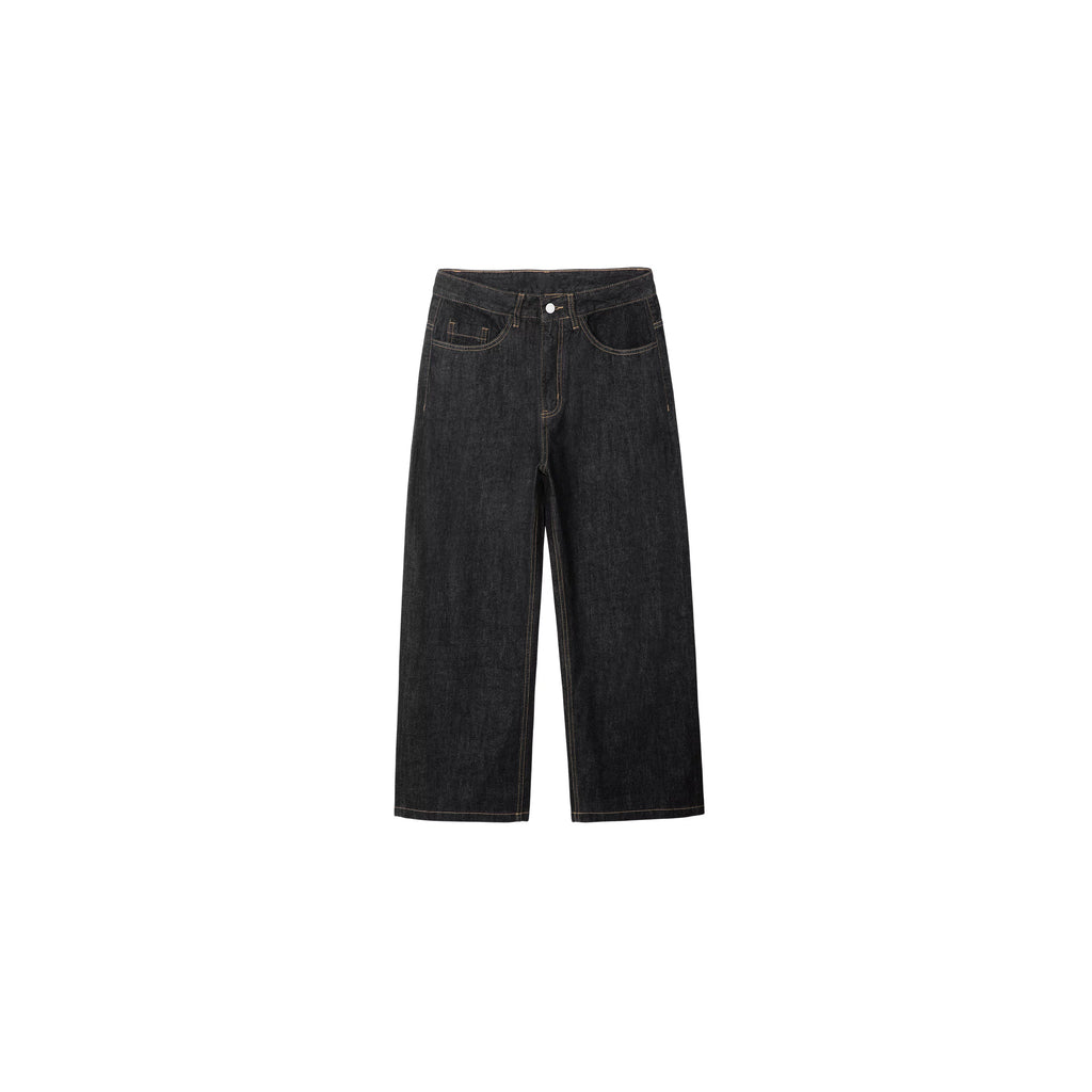 PLUS NO LOGOA Loose Straight Wide-leg Jeans