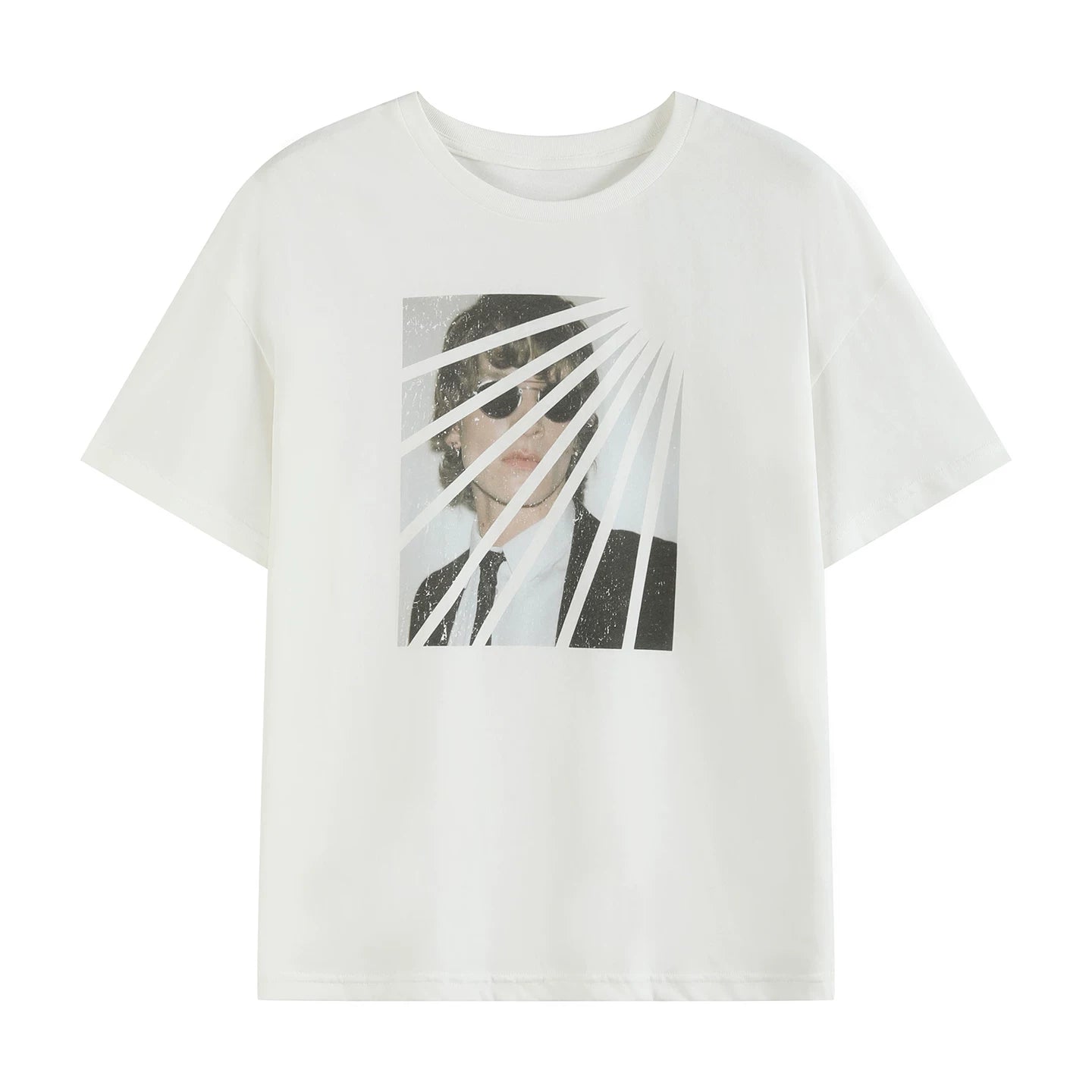 Slight Vogue Old Short Wide Casual Tee