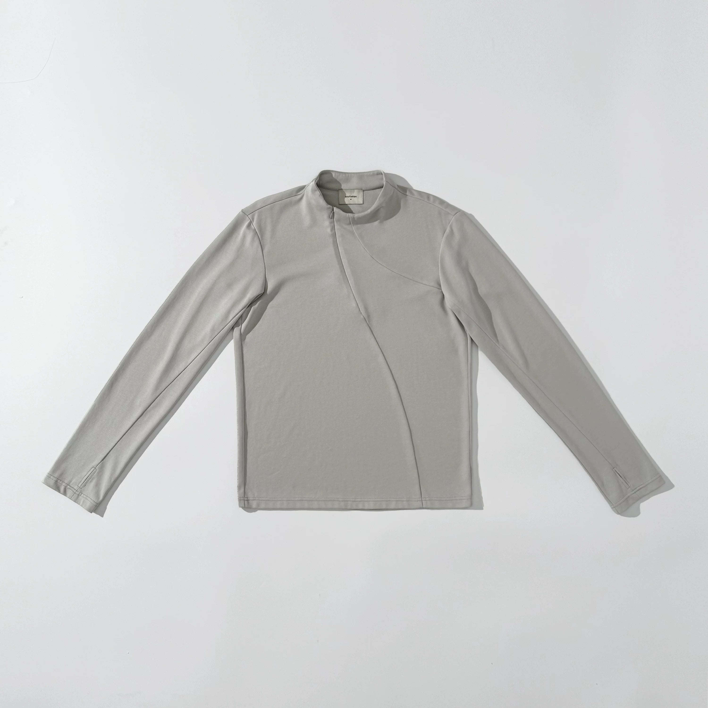 SOUTHFISH Semi-turtleneck Skin-friendly Soft Waxy Long Sleeves