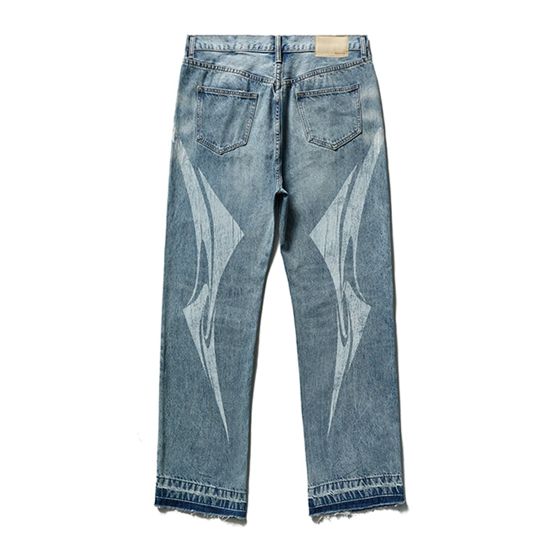 Remedy Trendy Retro Loose Straight Jeans