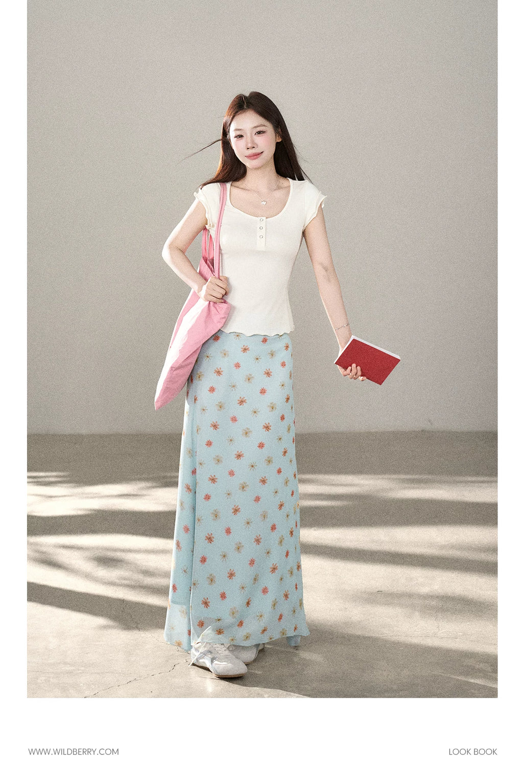 Wildberry Floral Versatile Skirt