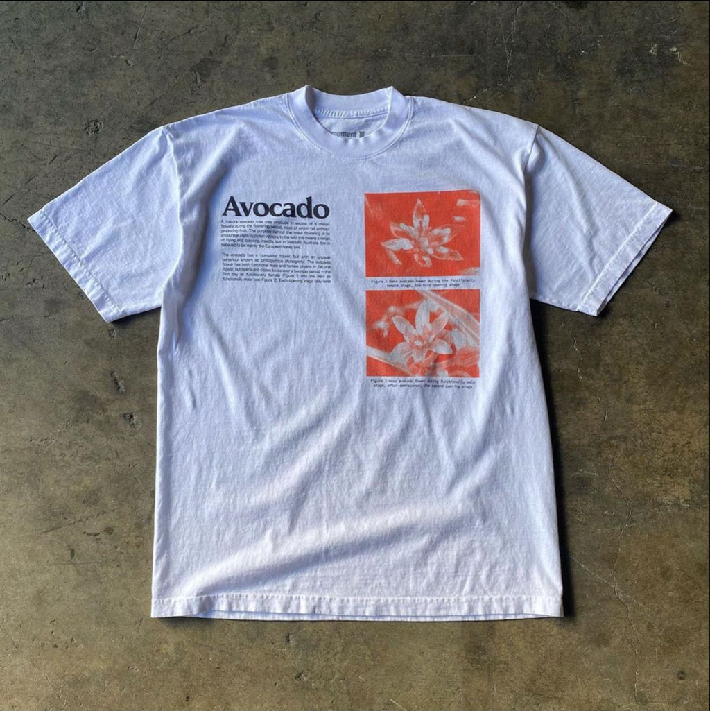 Wang Youbing Studio! AVOCADO 260g 100% Cotton Tee