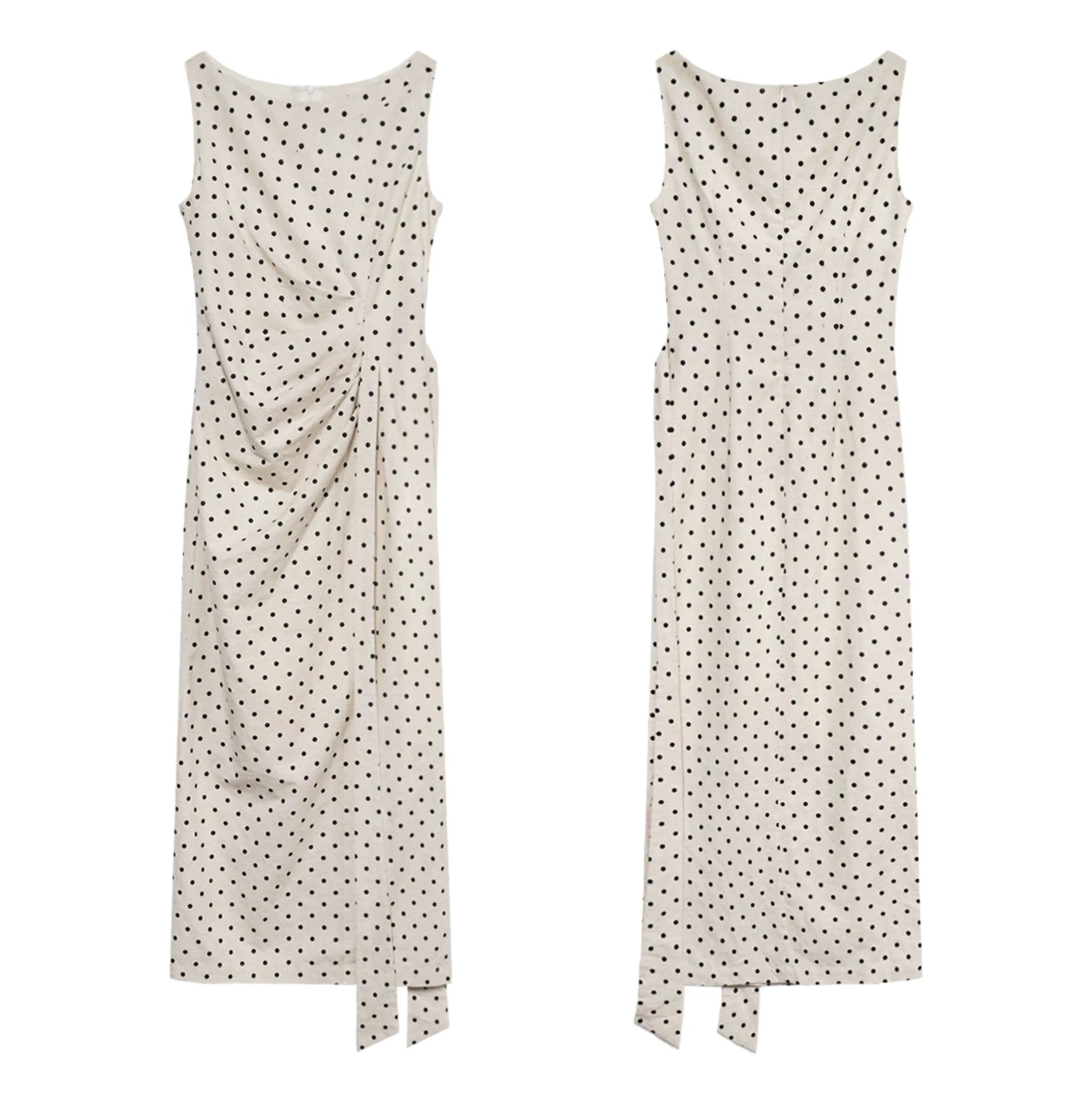 TYANG High-end Temperament Polka Dot Dress